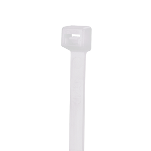 Cincho de Nylon 6.6 StrongHold™, 100mm largo x 2.5mm ancho, Color Natural, Plenum, Paquete de 100pz