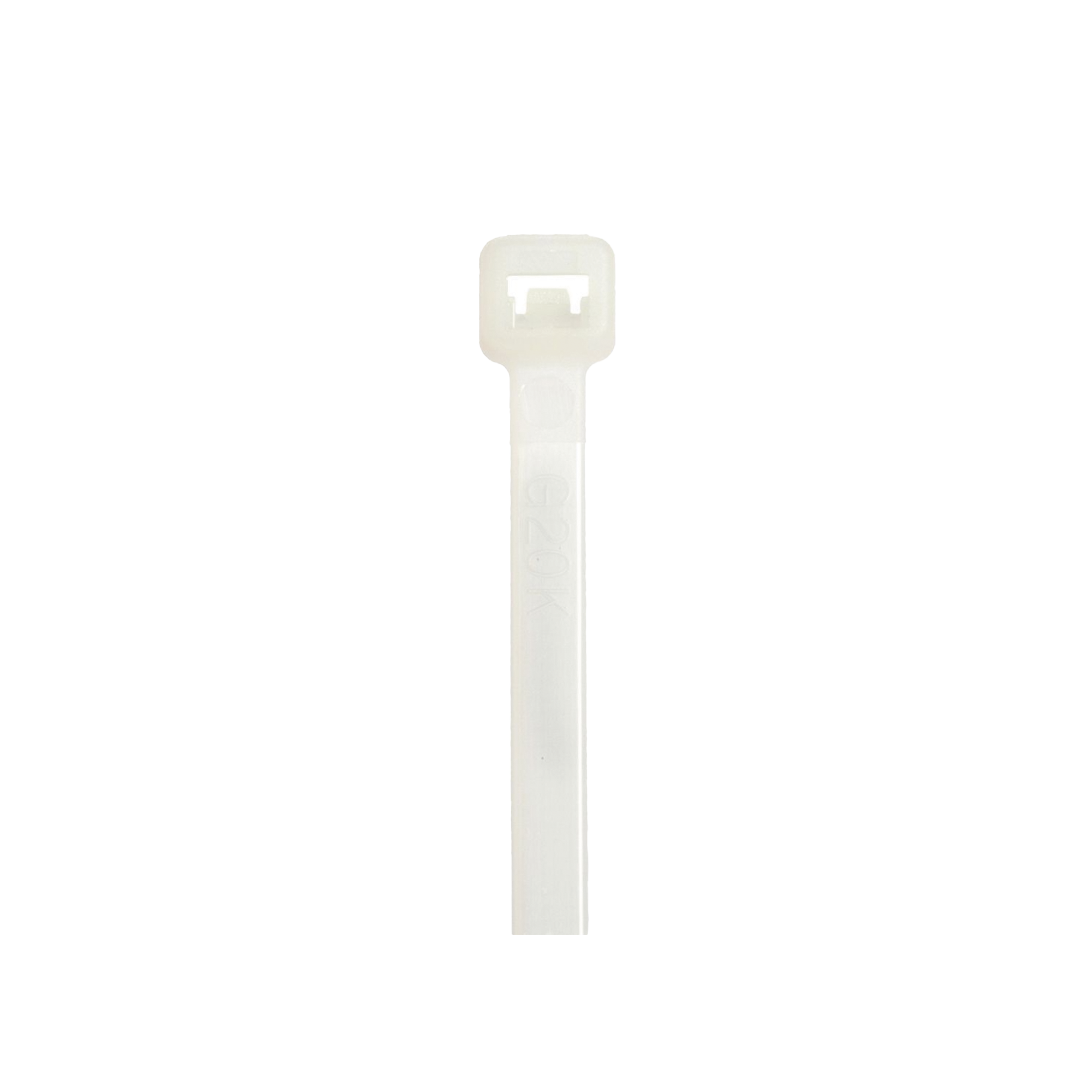 Cincho STRONGHOLD, 160 mm largo x 4.8 mm ancho, Tensión 50 lb (222 N) Naylon 6.6 Color Natural, Paquete de 1000 Piezas