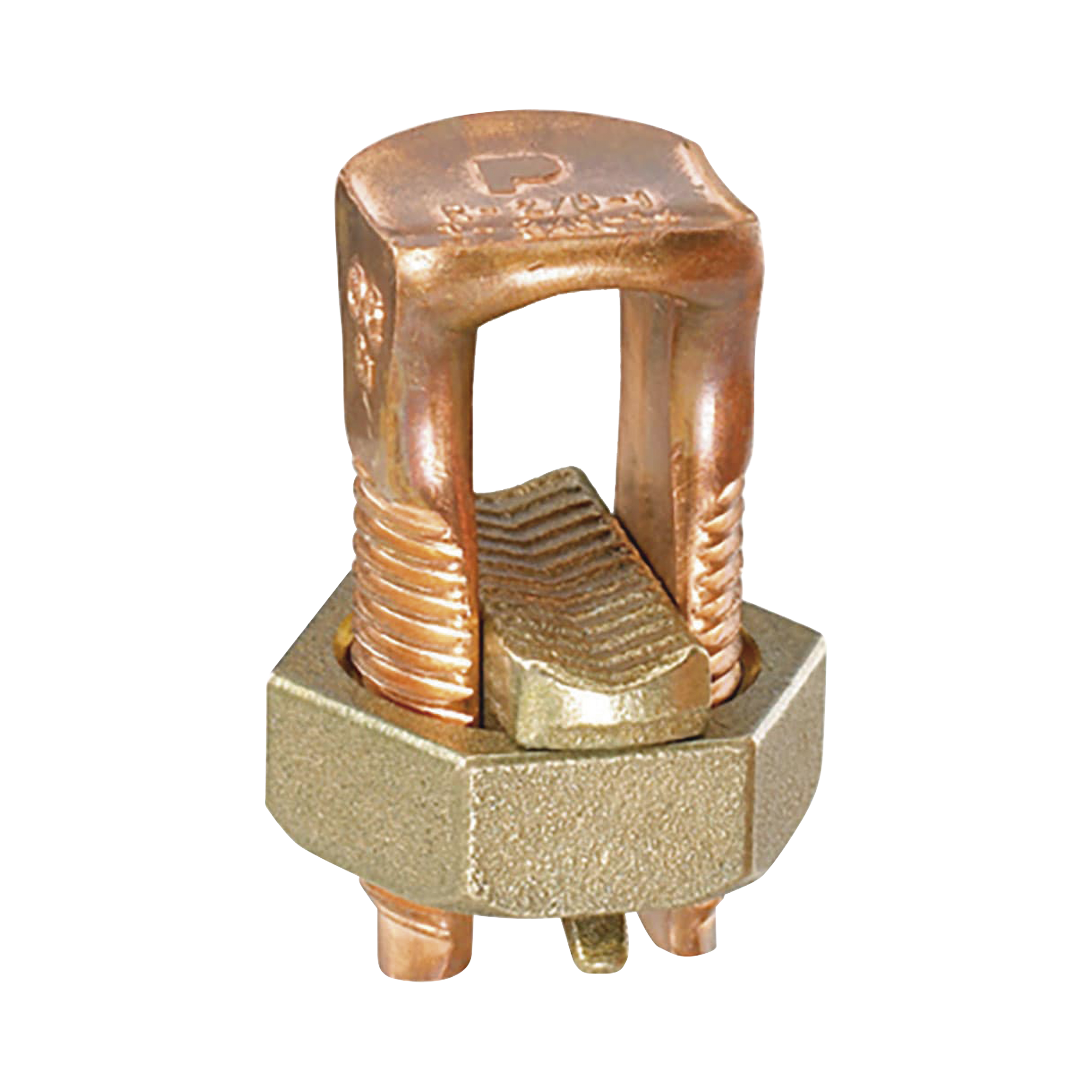 Conector Mecánico de Puesta a Tierra, de Cobre, Para Cables de Calibre 8 a 4 AWG