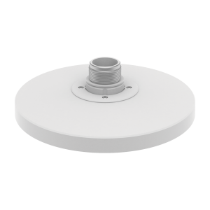Adaptador tipo plato para Cámara Multisensor serie P necesario para usar accesorios de pared o techo, verificar lista de compatibilidad