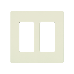 Tapa 2 espacio, de pared, color tipo galleta Satin