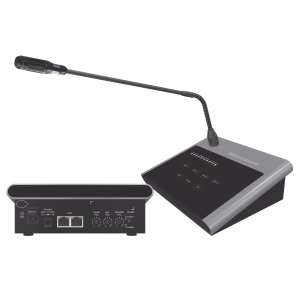 Microfono Remoto de 4 Zonas Para Sistema de Voceo | Compatible Con Amplificadores SF4240UC y SF2240UC