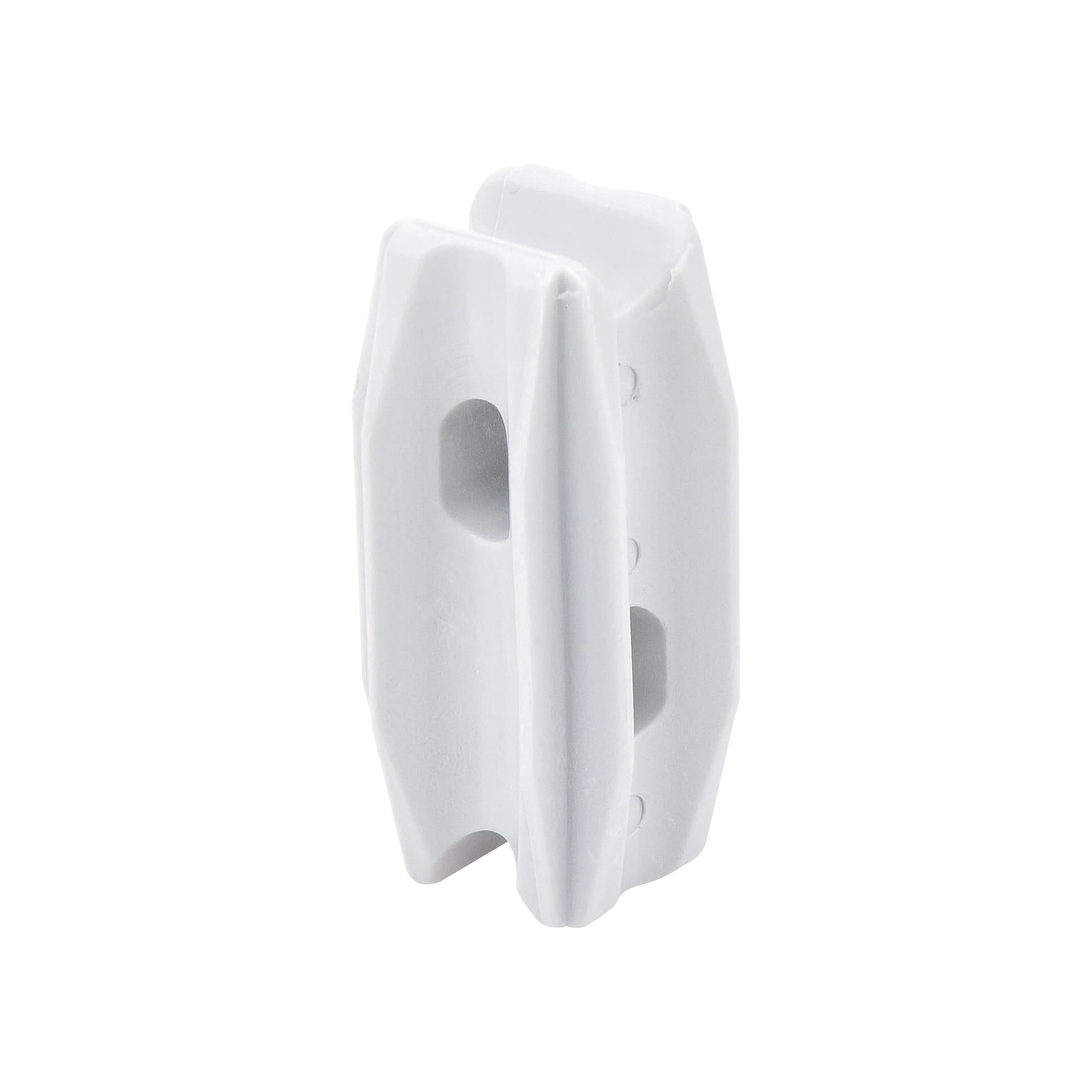 Aislador de color GRIS para postes de esquina de alta Resistencia con Anti UV de uso en cercos eléctricos