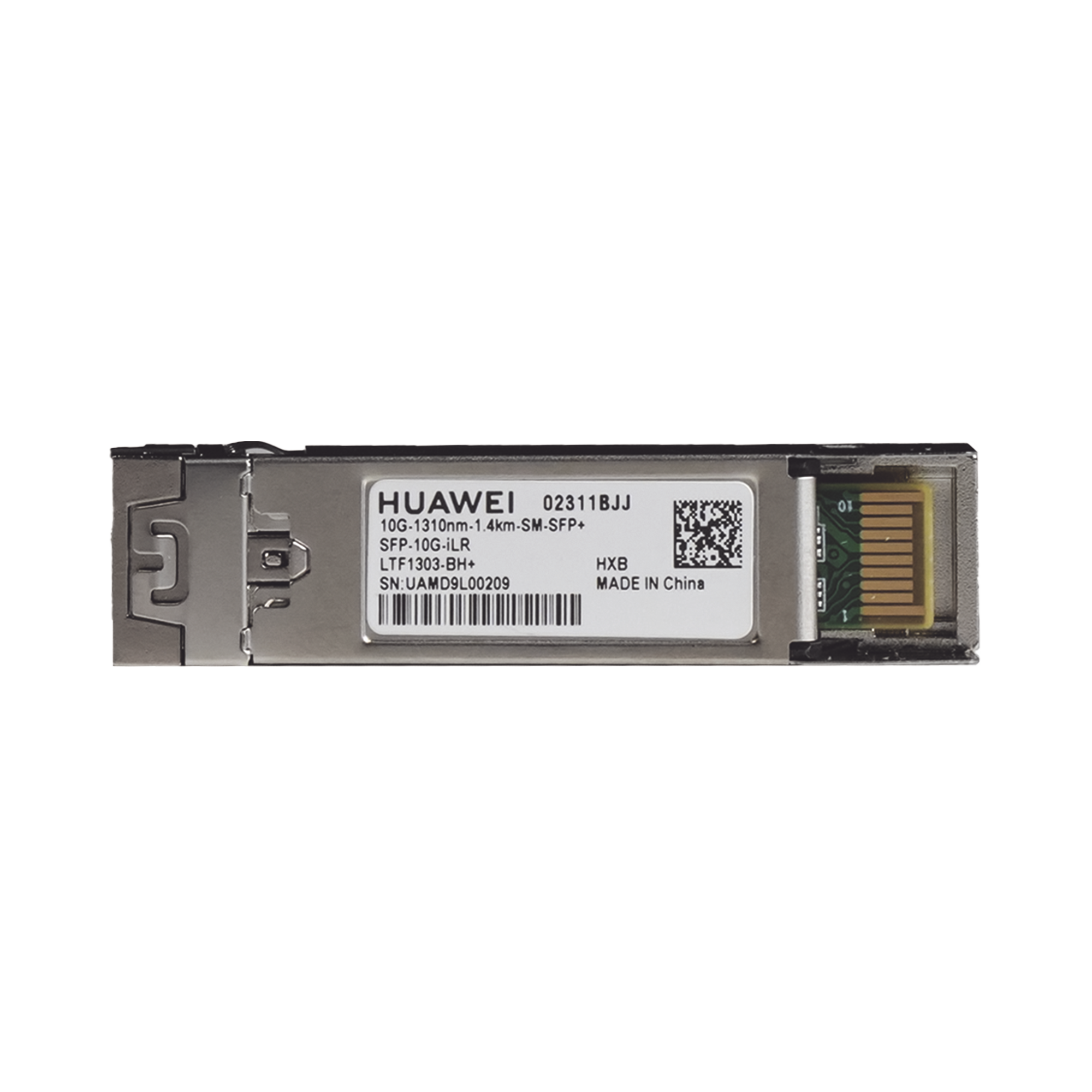 Transceptor Optico 10GBase-ilR / Conector SFP+ / Velocidad de 9.8G / Monomodo (1310nm) / Distancia hasta 1.4km / Conector LC