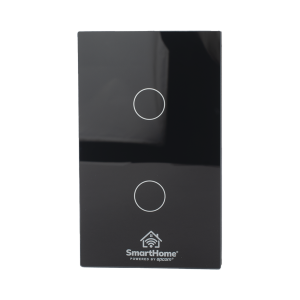 (ZigBee) Apagador switch inalámbrico ZigBee, control de 2 regresos de carga, 110V