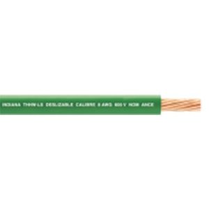 100 Metros / Cable Eléctrico / 8 AWG / Color verde / Cobre suave cableado / Aislamiento de PVC / Auto extinguible