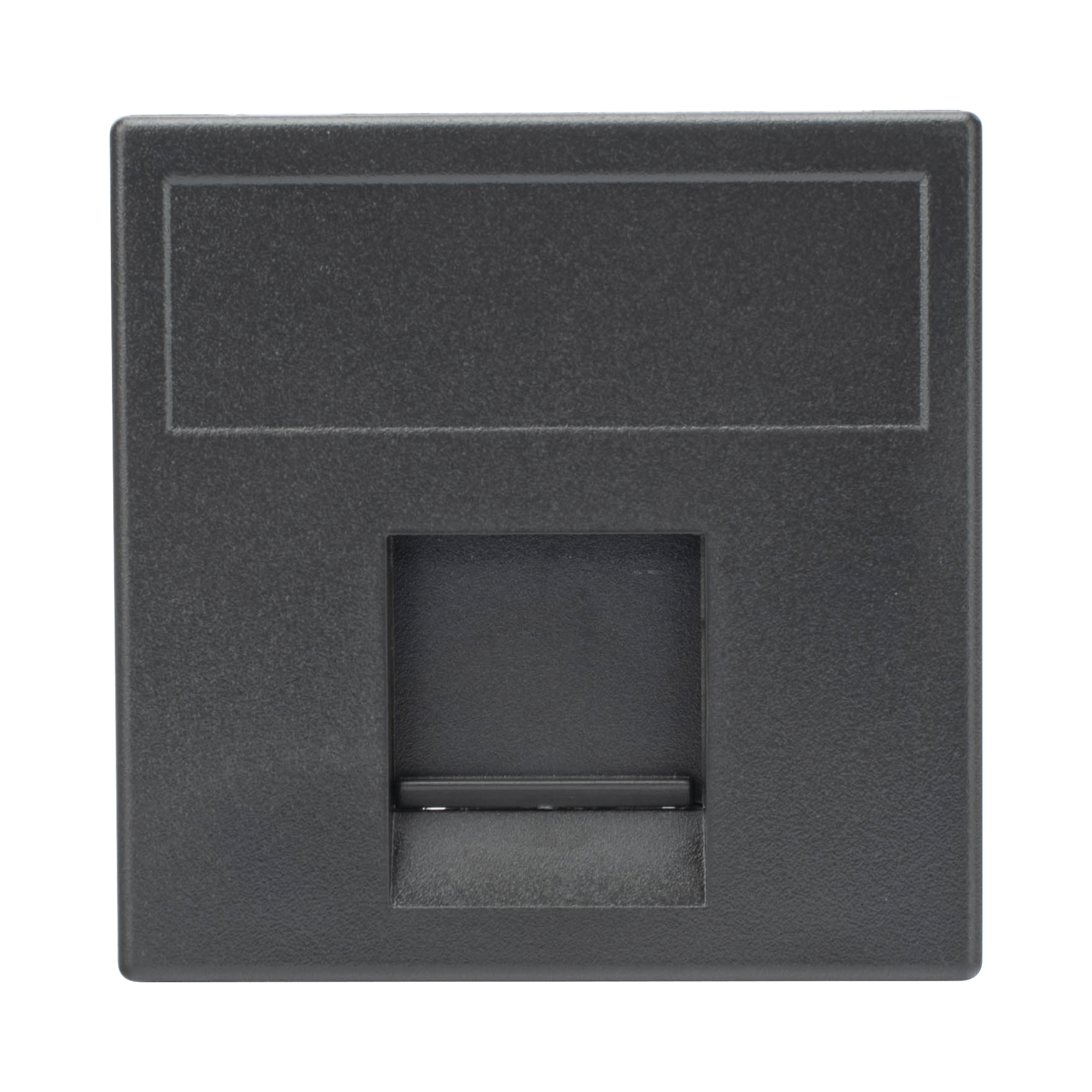 Módulo Color Grafito con 1 Espacio para Jack Keystone / (K76/14)