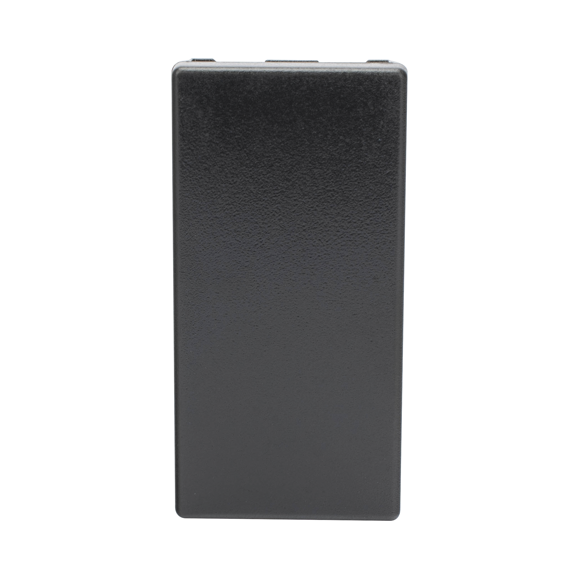 Medio Módulo de Placa Ciega Color Grafito / (K105/14)