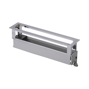 Caja Para Instalación en Escritorio para Voz, Datos o Contactos Eléctricos / Capacidad para 6 Módulos / Salida de Cables "Posterior" / Los Módulos se Adquieren Aparte / (KFC136/14CY)