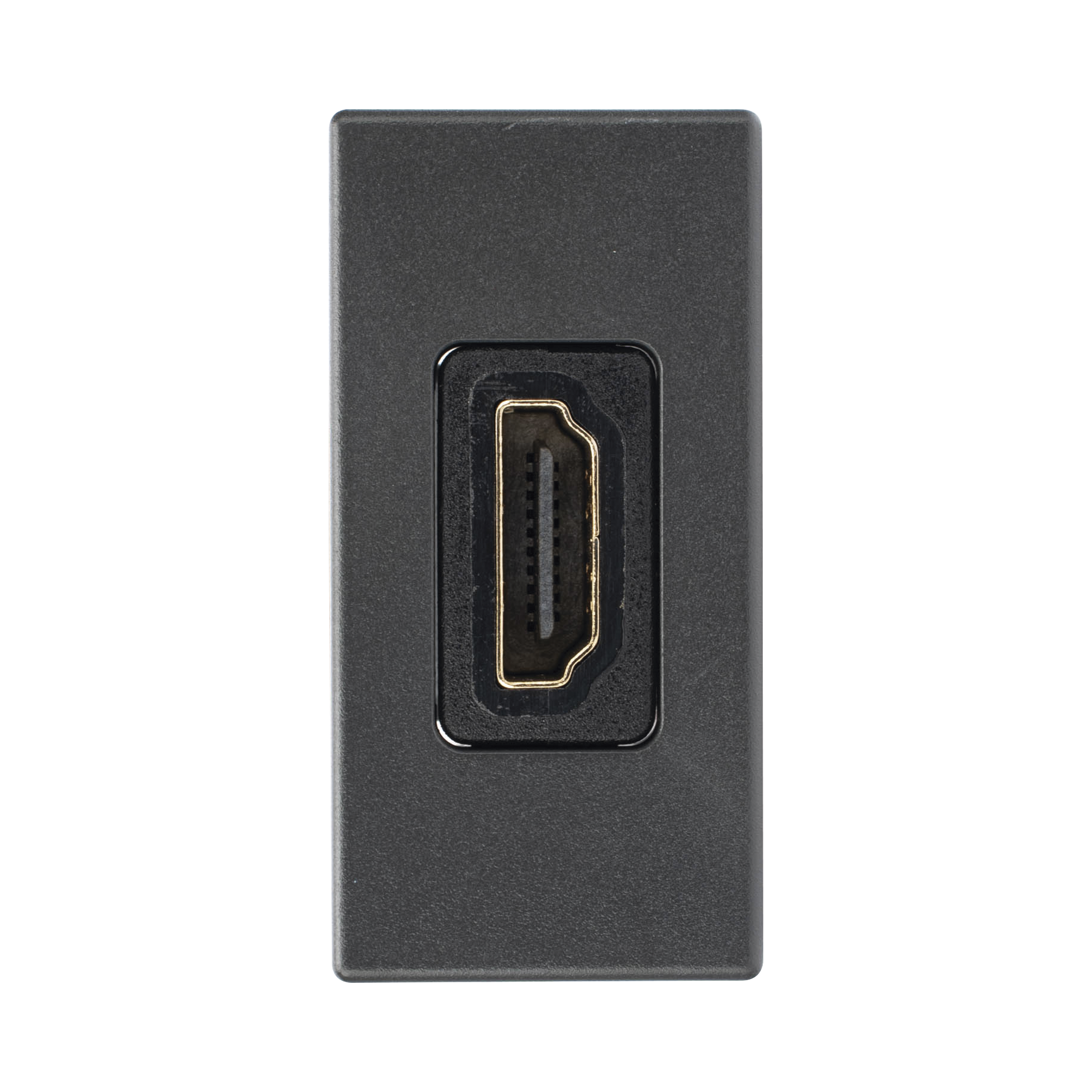 Módulo HDMI Hembra - Hembra Color Grafito / (K129B/14)