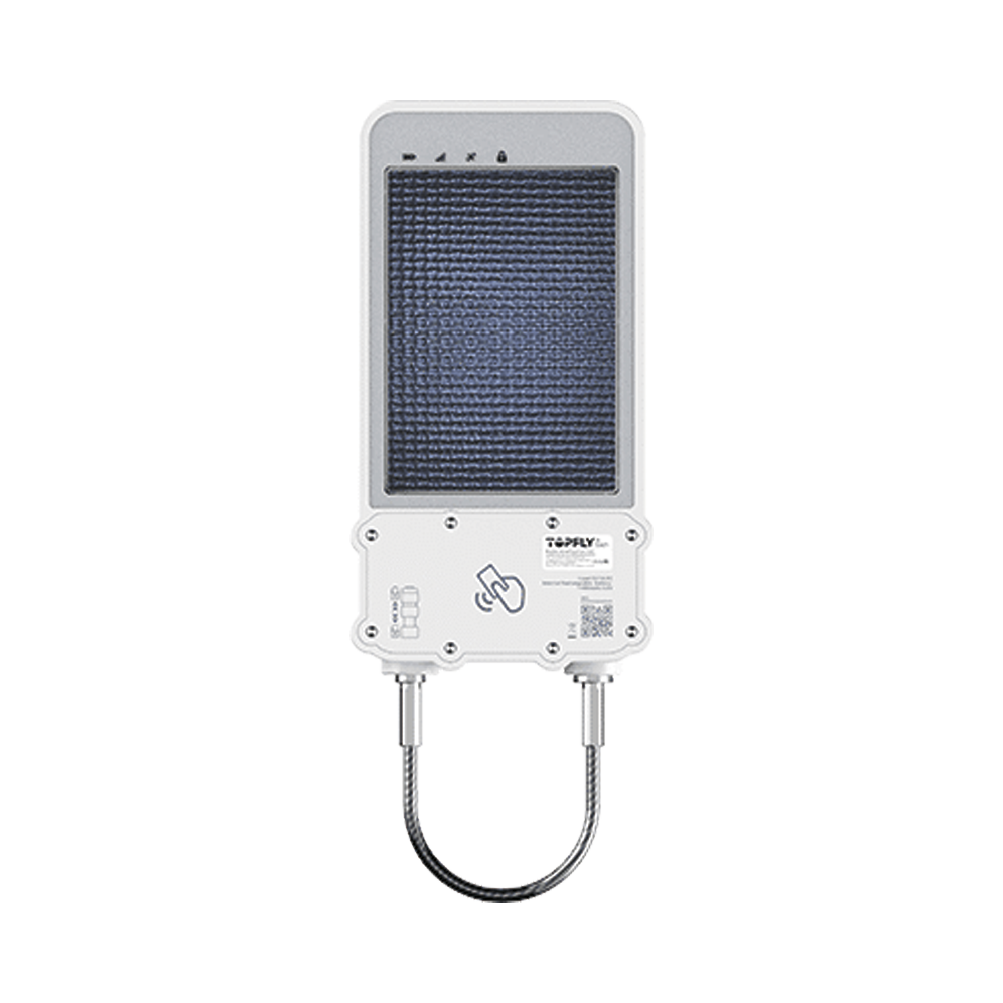 Cerradura Inteligente GPS con Energía Solar / SolarGuardX 100 / Seguimiento de Activos LTE Cat-M1 / Desbloqueo por RFID BLE OTA / Impermeable IP67 / Detección de Movimiento / Alarma de Bloqueo / Batería 14400mAh / Seguridad de Datos M
