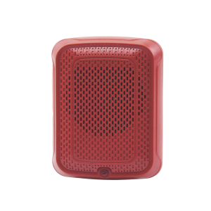 Bocina para Montaje en Pared, Color Rojo, Nuevo Diseño Moderno y Elegante y Menor Consumo de Corriente