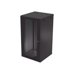 Gabinete de Pared 24U de 635 mm de Profundidad, Rack de 19 pulgadas en Acero Reforzado: Compacto y Resistente para Soluciones Profesionales
