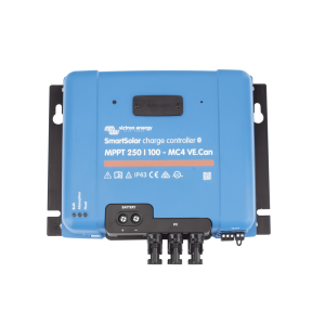 SmartSolar MPPT 250/100-MC4. Controlador Solar MPPT 100A, Voltaje: 48 Vcc. Para uso con Inv. Cargadores Victron