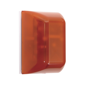 Minicontrolador Audiovisual de Uso No Autorizado o Situaciones Urgentes, Color Ambar