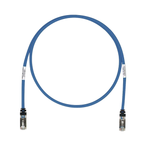 Patch Cord Cat6A, Blindado S/FTP, CM/LS0H, 30 ft, Color Azul