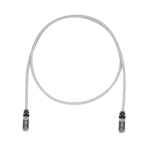 Patch Cord Cat6A, Blindado S/FTP, CM/LS0H, 5ft, Color Gris