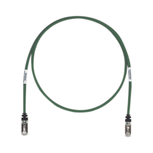 Patch Cord Cat6A, Blindado S/FTP, CM/LS0H, 7ft, Color Verde