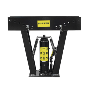 Doblatubos hidráulico de 1/2" a 2" incluye dados con medidas, capacidad 12 toneladas.