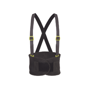 Faja elástica reforzada extra grande, con cierre delantero y herrajes de plástico.