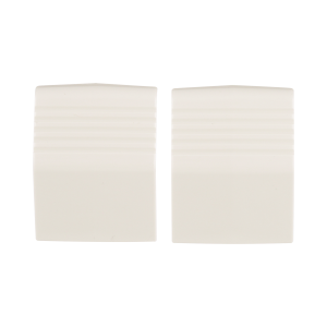 Unión recta de base, para uso con canaleta T70, Material PVC Rígido, Color Blanco Mate