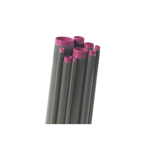 Tubo Conduit rígido de aluminio de 2” (50.8 mm) con recubrimiento de PVC de 3.05 m con cople.