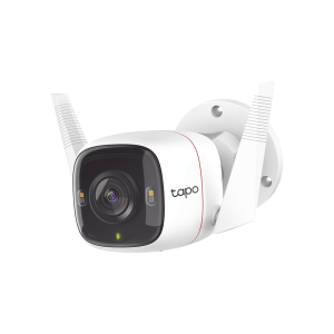 Cámara IP 4 Megapixel (2K) / Lente 3.18 mm / Wi-Fi / 30 mts IR / Exterior IP66 / Audio Bidireccional / Micro SD  hasta 256 GB / Compatible con Google y Alexa