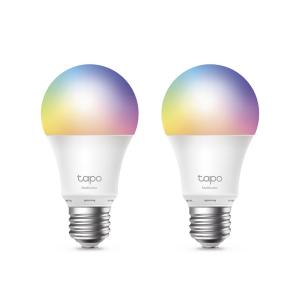 Kit 2 Focos WIFI Multicolor, Intensidad y Color Regulables, Comandos de Voz Mediante Amazon Alexa/Google Assisten