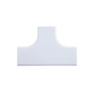 Accesorio en "T", para uso con canaleta LDPH10, material ABS, Color Blanco