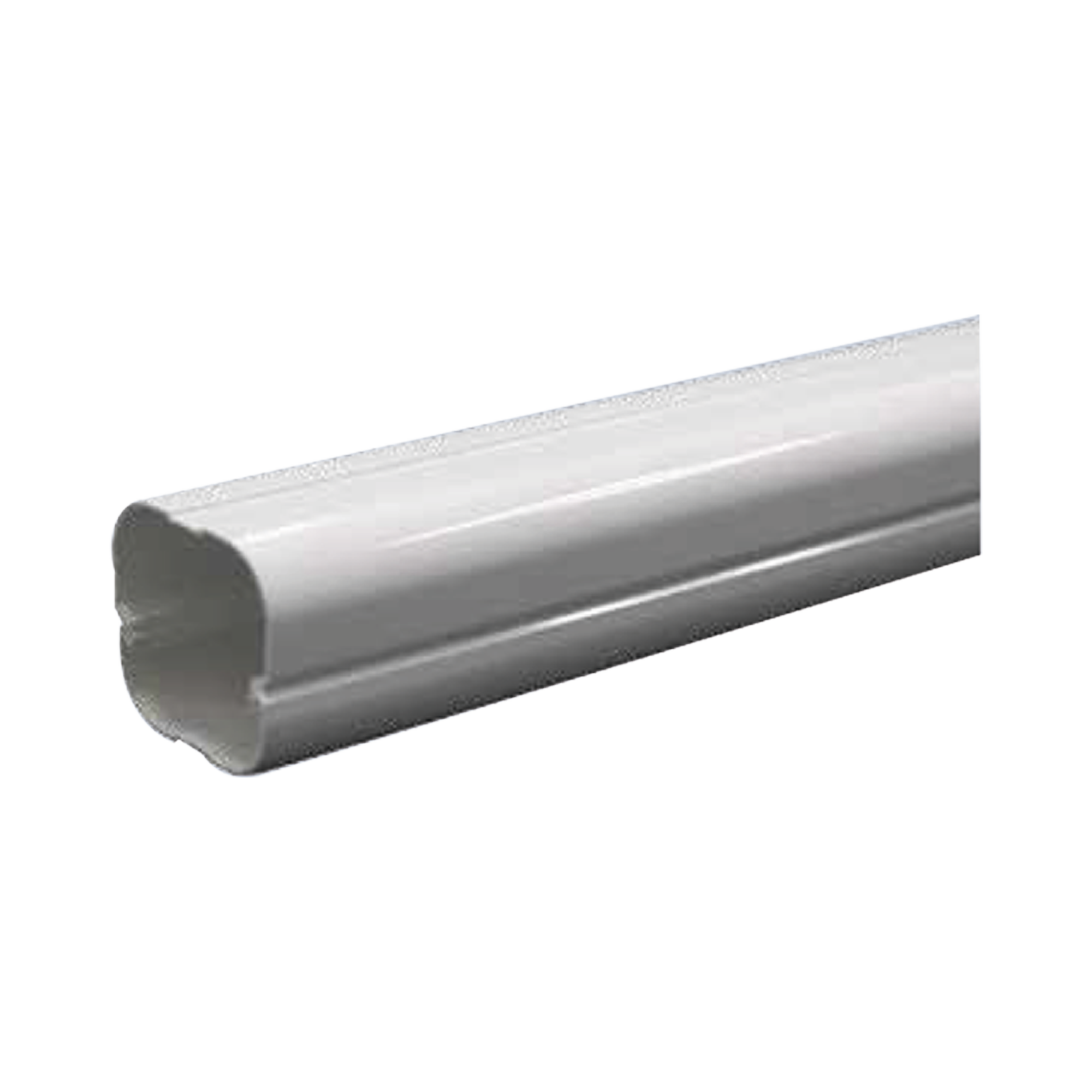 Kit de Canaletas Para la Organización de Tuberías y Cables Eléctricos en Instalaciones de Aire Acondicionado, Uso en Interiores y Exteriores, PVC Rígido, Ideal Para Minisplit, Contenido de Kit (11 Piezas), (3000-00000)