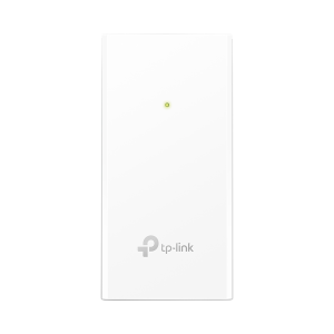 Inyector PoE Pasivo de 48V (18 Watts) / 2 puerto 10/100/1000 Mbps / Plug and Play / Montaje en Pared