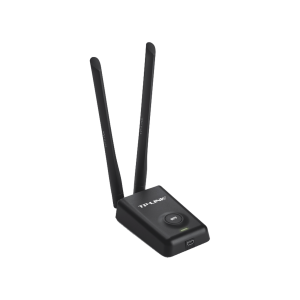 Adaptador de alta potencia USB inalámbrico/ WiFi N 300 Mbps / Frecuencia de 2.4 GHz / 2 Antenas Externas de 5 dBi / Compatibilidad Windows y Linux