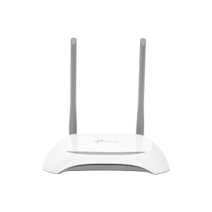 Router Inalámbrico WISP, 2.4 GHz, 300 Mbps, 2 antenas externas omnidireccional 5 dBi, 4 Puertos LAN 10/100 Mbps, 1 Puerto WAN 10/100 Mbps, control de ancho de banda