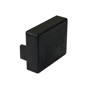 Tapa Final en Color Negro de PVC Auto Extinguible, Para Canaleta TMK-1720-N-CC (5290-02003)