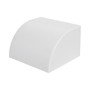 Tapa Final en Color Blanco de PVC Auto Extinguible, Para Canaleta TMK-4577 (5560-02001)