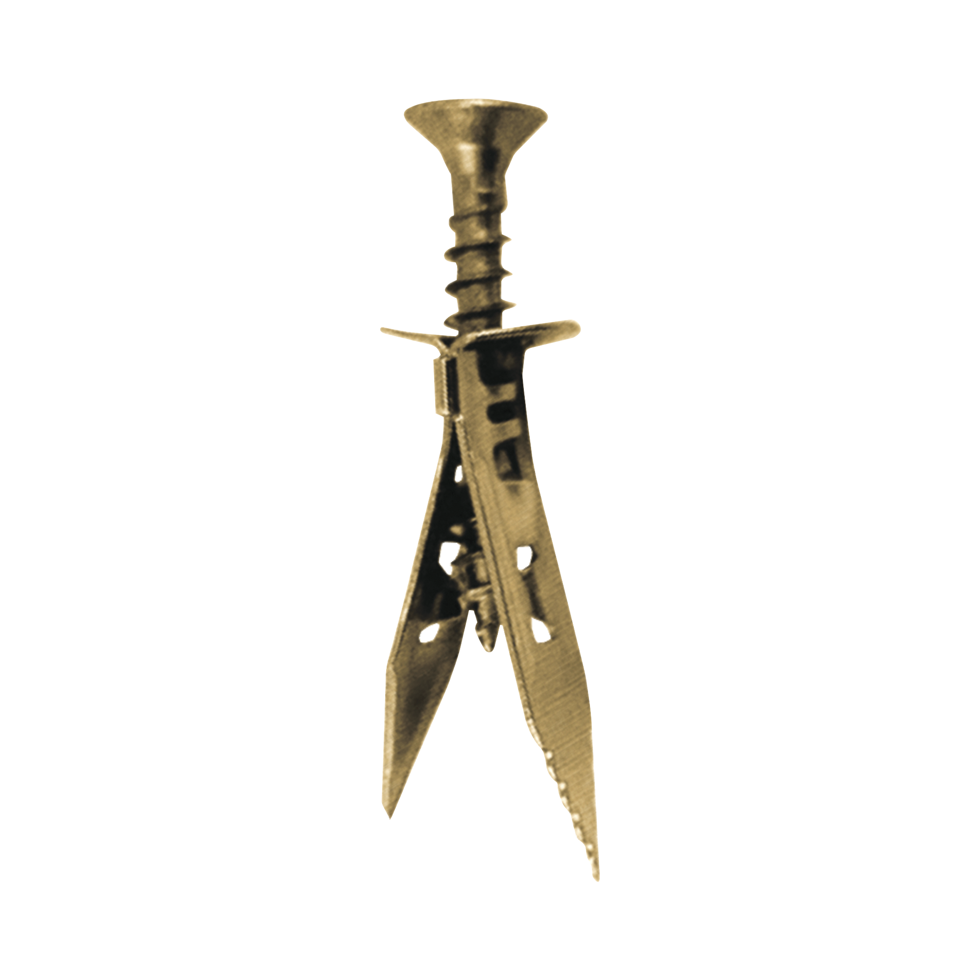 Taquete metálico (25 pzs) para Instalación en tabla yeso, para panel de yeso de 1/4, 3/8, 1/2 y 5/8 (1500-02001)