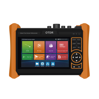 Tester Profesional OTDR y Video | Fibra Óptica | Cámaras IP | Cableado y Redes| Pantalla 5.4" Táctil | Soporta 4K/8K | HDMI/VGA | Medidor Potencia Óptica | Alcance 150KM | Localizador Fallos VFL | PoE Integrado | WiFi | In - Image 2
