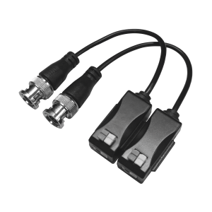 Kit de Transceptores (Baluns) con Terminal PUSH SUPERIOR PIG TAIL en ambos conectores, Resolución 4K , Cable flexible COAXIAL Blindado / COAXITRON / AUDIO POR COAXITRON /Conector 100% COBRE / Calidad PREMIUM