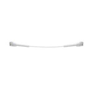 UniFi Ethernet Patch Cable Cat6 de 22 cm, color blanco