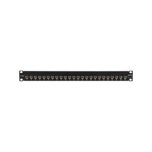 Patch Panel UltraMAX. UTP, Precargado con Jacks Cat5e, 24 Puertos, Plano, 1U