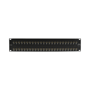 Patch Panel UltraMAX. UTP, Precargado con Jacks Cat5e, 48 Puertos, Plano, 2U