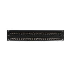 Patch Panel UltraMAX. UTP, Precargado con Jacks Cat6, 48 Puertos, Plano, 2U