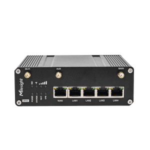 Router Celular Industrial 4G LTE con WiFi y Puertos Ethernet para IoT y M2M