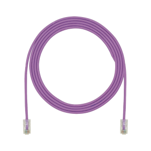 Cable de Parcheo UTP, Cat6A, 24 AWG, CM, Color Violeta, 15ft