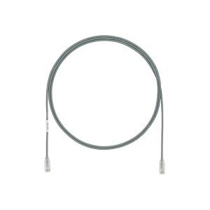 Cable de Parcheo UTP Cat6A, CM/LSZH, Diámetro Reducido (28AWG), Color Gris, 5ft