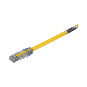 Cable de Parcheo UTP, Cat6A, 24 AWG, CM, Color Amarillo, 20ft