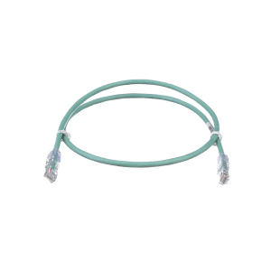 Cable de Parcheo TX6, UTP Cat6, 24 AWG, CM, Color Verde, 3 ft.