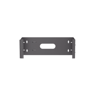 Rack Abierto de Instalación en Pared con Bisagras, Profundidad de 159 mm, 19 in de Ancho, 4 UR, Color Negro