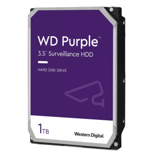 Disco Duro Purple de 1 TB / 5400 RPM / Optimizado para Soluciones de Videovigilancia / Uso 24-7 / 3 Años de Garantia