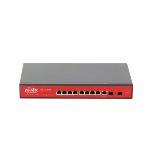 Switch Administrable Capa 2 de 8 puertos 10/100/1000 PoEaf/at + 2 x SFP Gigabit, con respaldo para energía solar